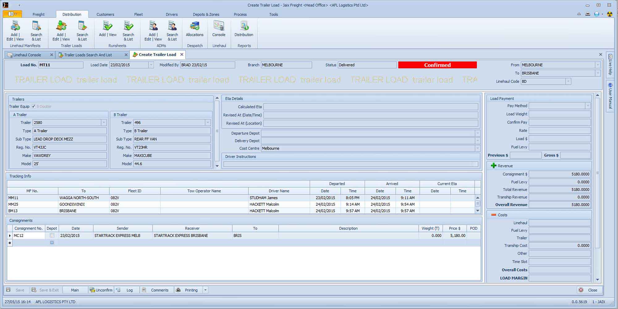 Freight Operations | Distribution | JAIX